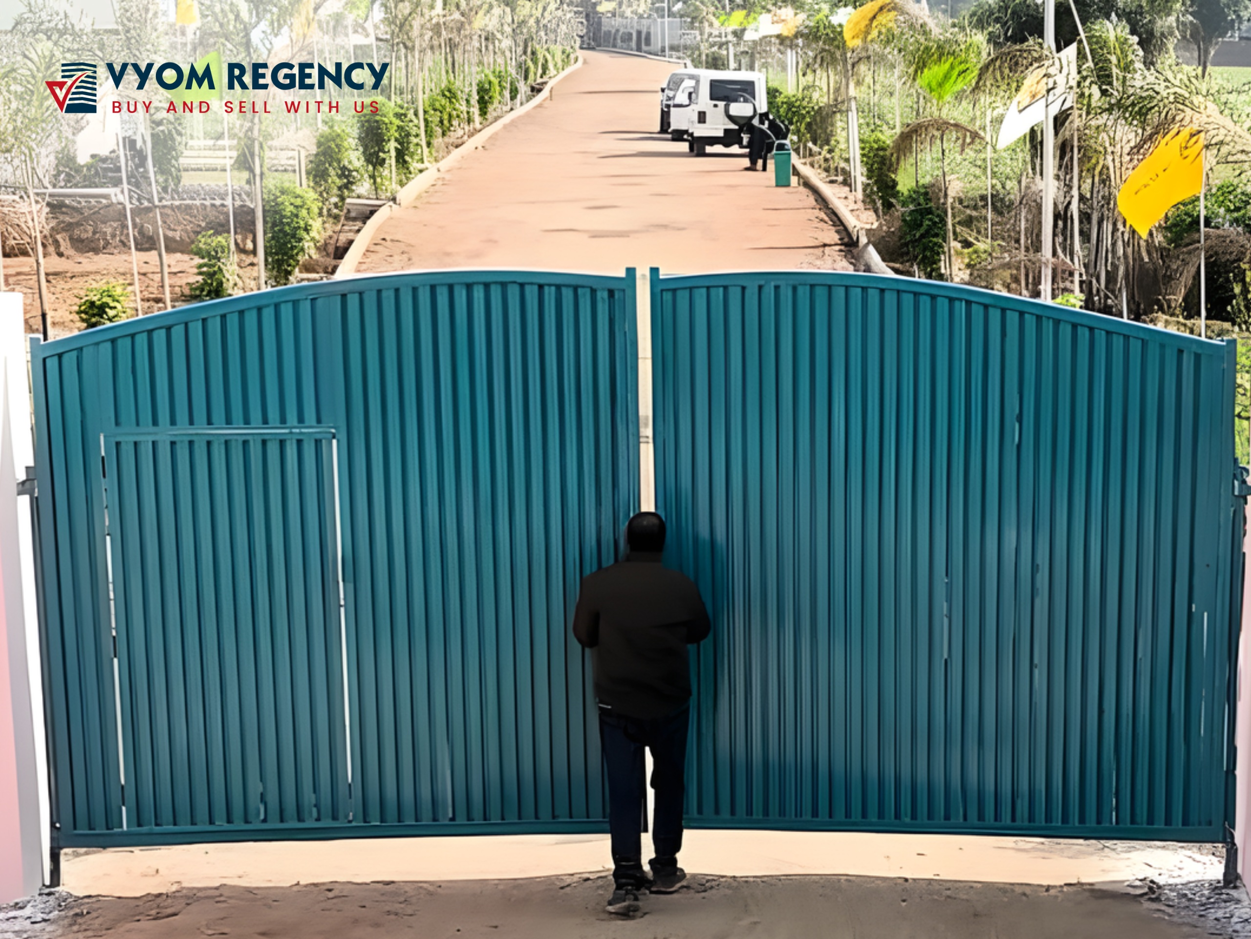 family-visiting-farmhouse-near-gurgaon-in-khairthal-alwar-guided-by-vyom-regency-team-showing-best-real-estate-options-for-weekend-farmhouse